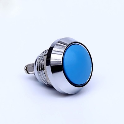 12mm waterproof metal push button momentary pushbutton switch